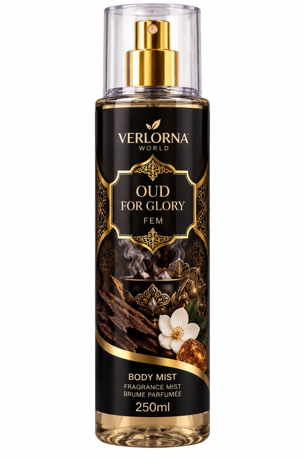 Mist Verlorna Oud For Glory 250ML Feminino