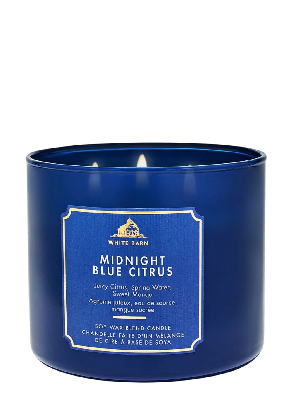 Vela Bath Body Works Midnight Blue Citrus 411G