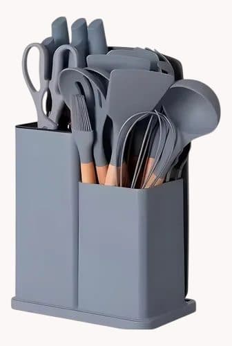Kit Utensilios De Cosinha 19PCS