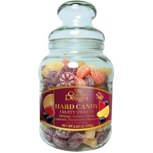 Bala De Frutas Queens Delight Hard Candy Tropical Sweets 950G