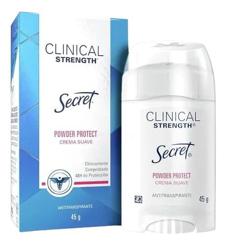 Des Secret Clinical Strength Powder Protect Crema Suave