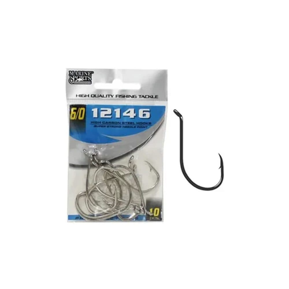 Anzuelo Marine Sports Nickel 6 0 10 Unidades