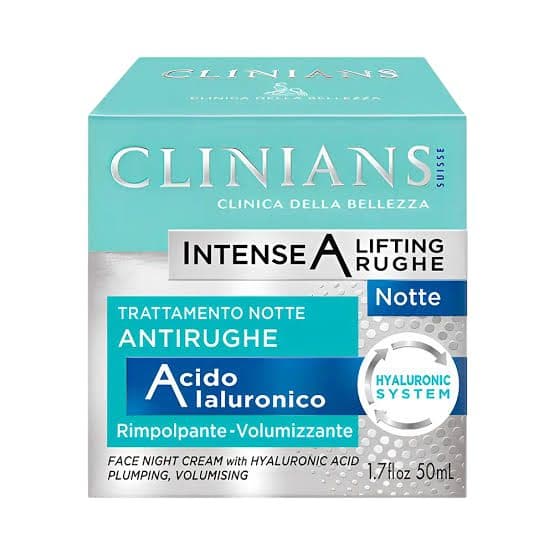 Creme Facial Clinians Antirrugas Intense Acido Ialuronico 50ML