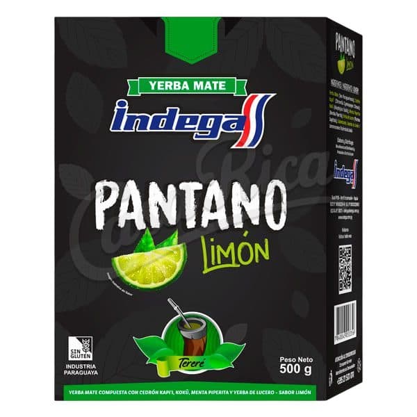 Erva Mate Indega Pantano Limon 500G