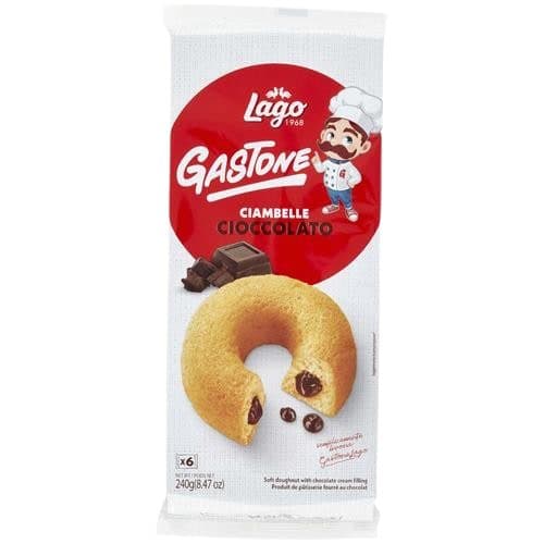 Biscoito Lago Gastone Ciambella Cioccolato 240G
