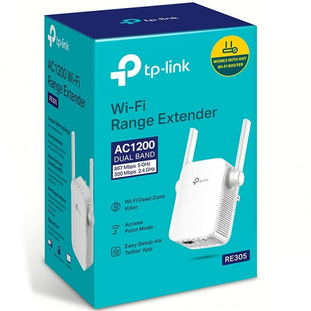 TP-Link Extensor Inalambrico AC1200 Band