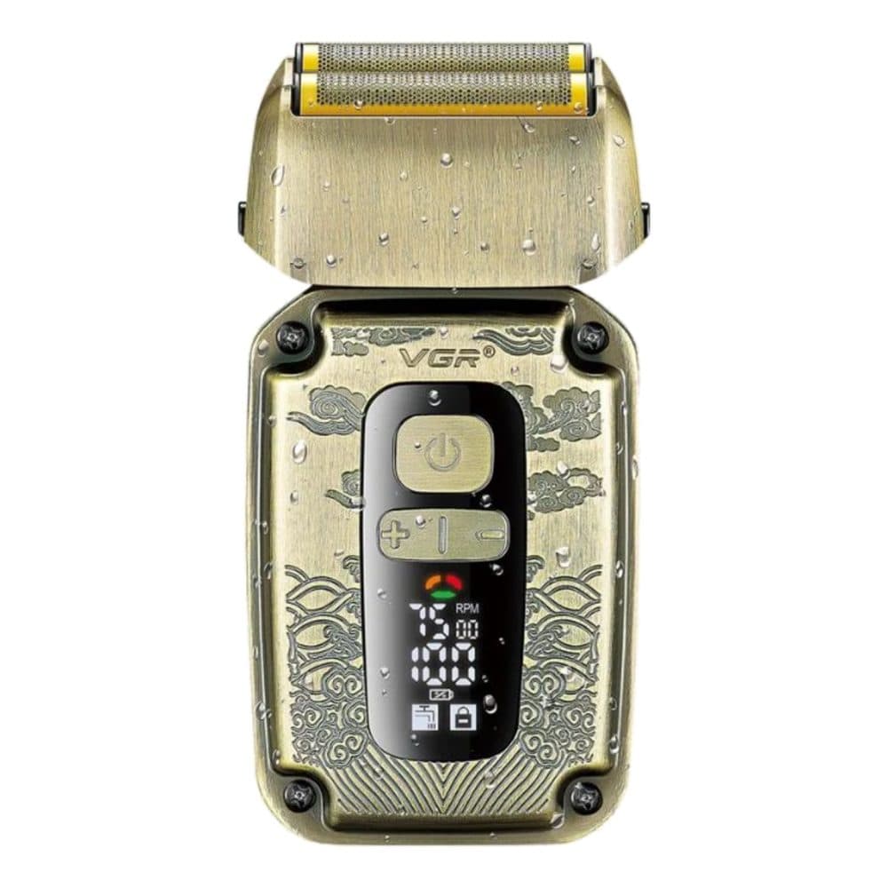 Barbeador Vgr 337 Foil Shaver Gold