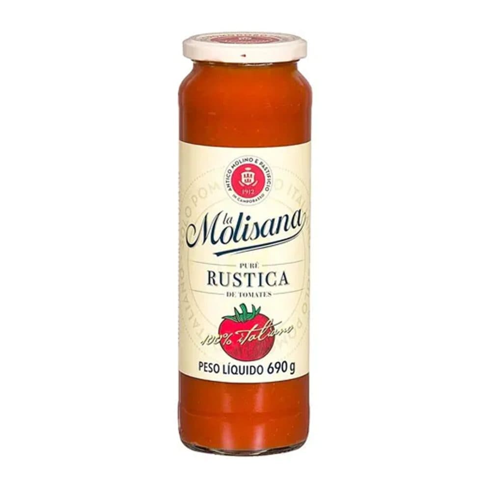 Molho De Tomate La Molisana Passata Rustica Pote Vidrio 690G