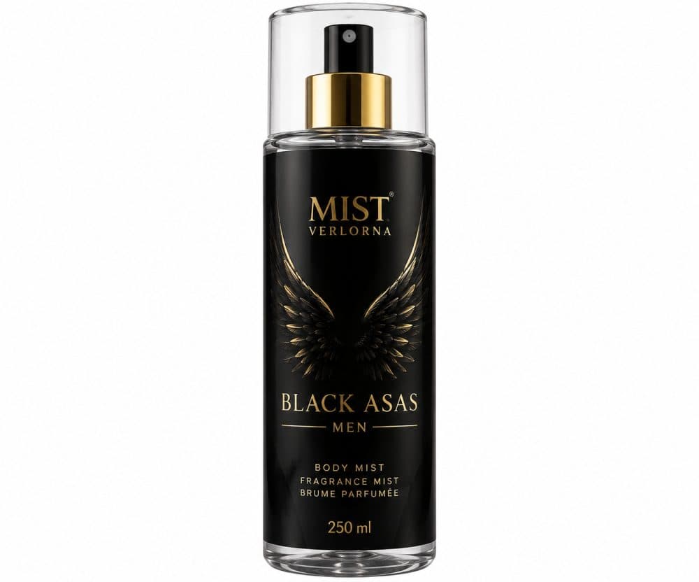 Mist Verlorna Black Asad 250ML Masculino