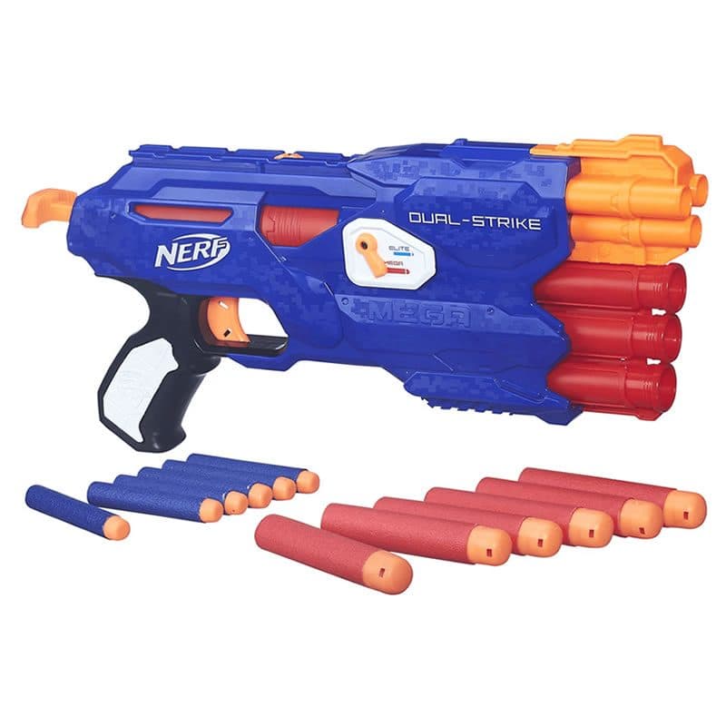 Lanzador Nerf Strike Elite De Doble Ataque Strike