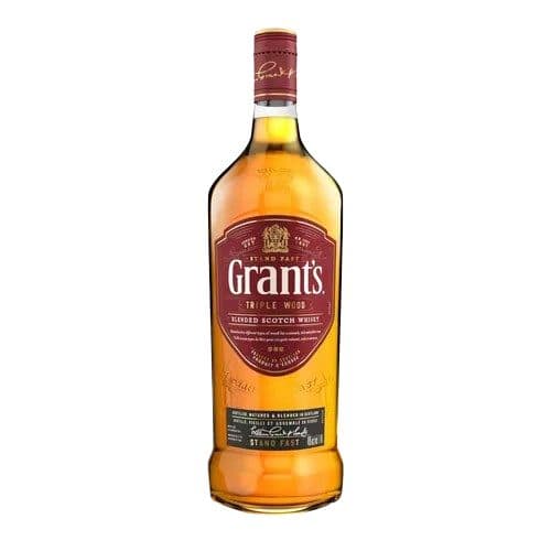 Beb Whisky Escoces Grants Triple Wood Blended Scotch 1LT