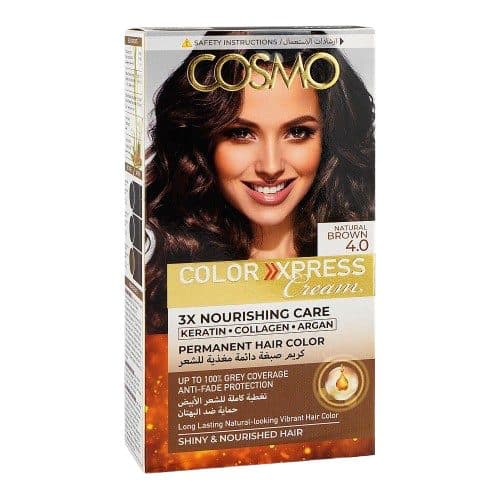 Tinta Cabelo Cosmo Color Express 3X Natural Brown
