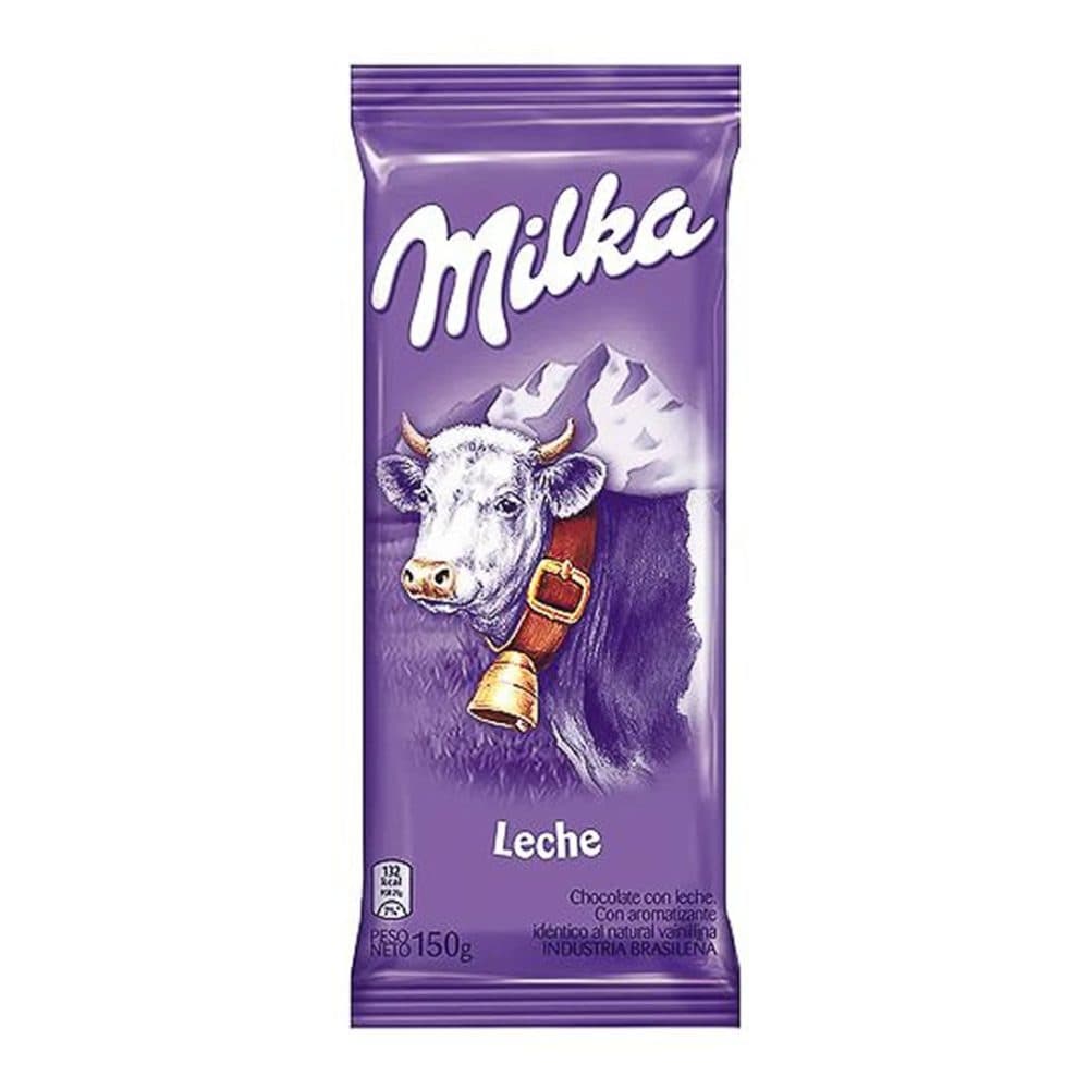 Barra De Chocolate Milka Leche