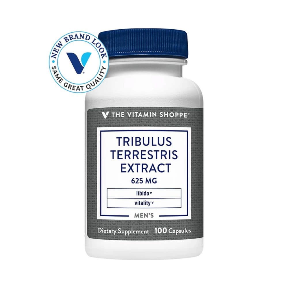 Vitamina Shoppe Tribulus Terrestris Extract 100 Capsulas