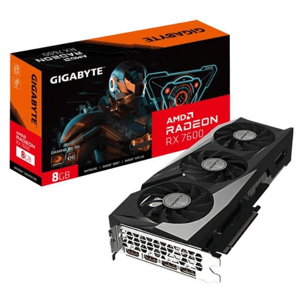 AMD Placa De Video Radeon Gaming Oc Gigabyte