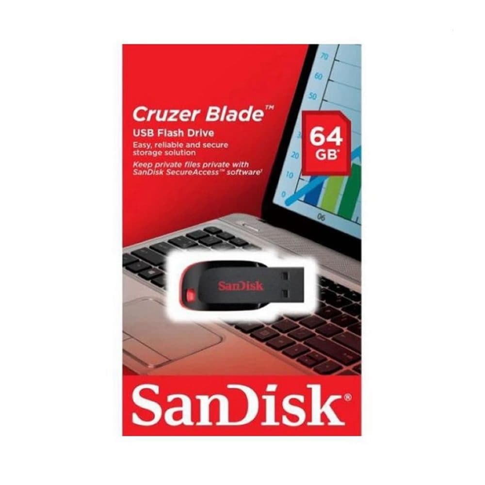 SanDisk Pendrive Cruzer Blade 64GB