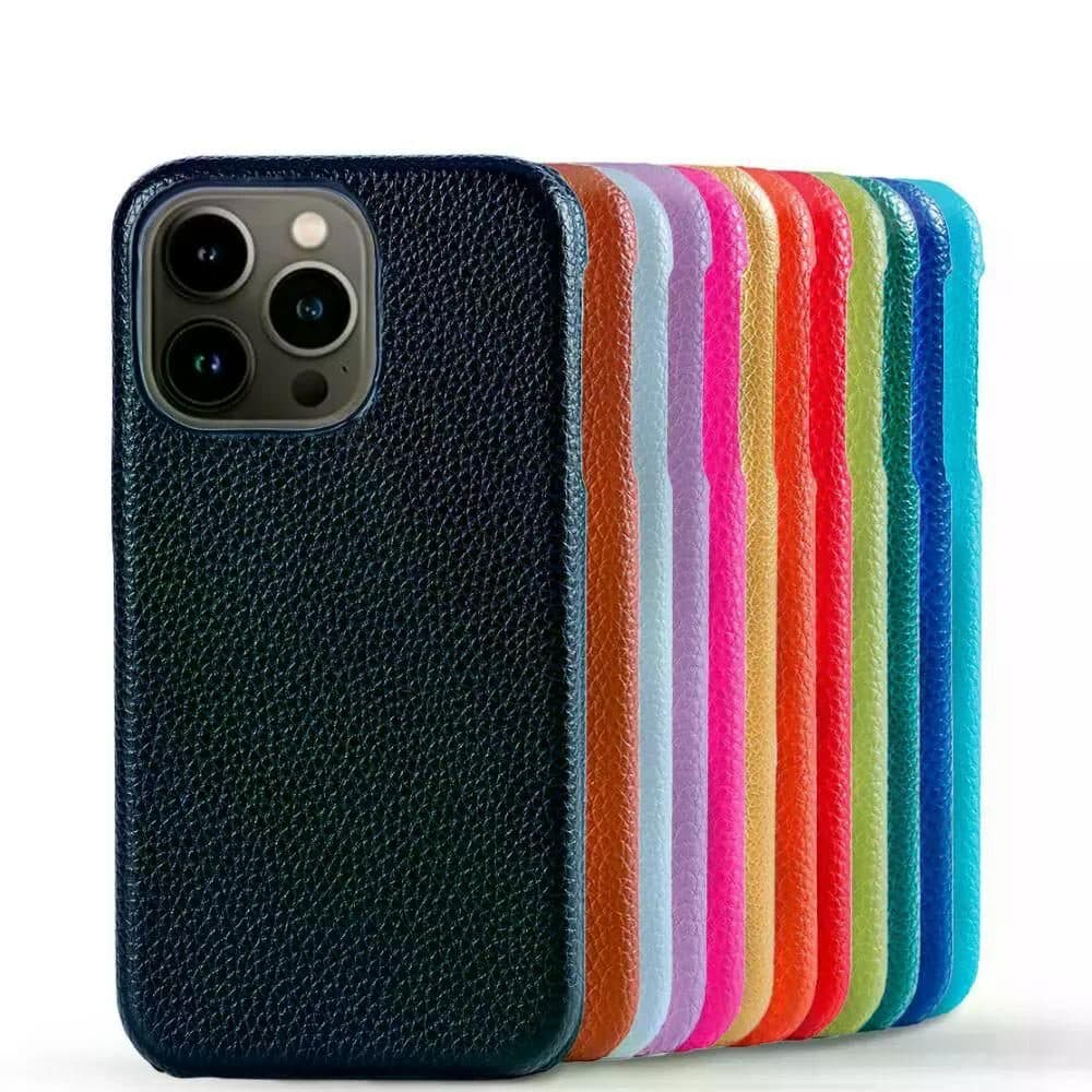 Apple Capa Varios Modelos Leather Case iPhone Couro