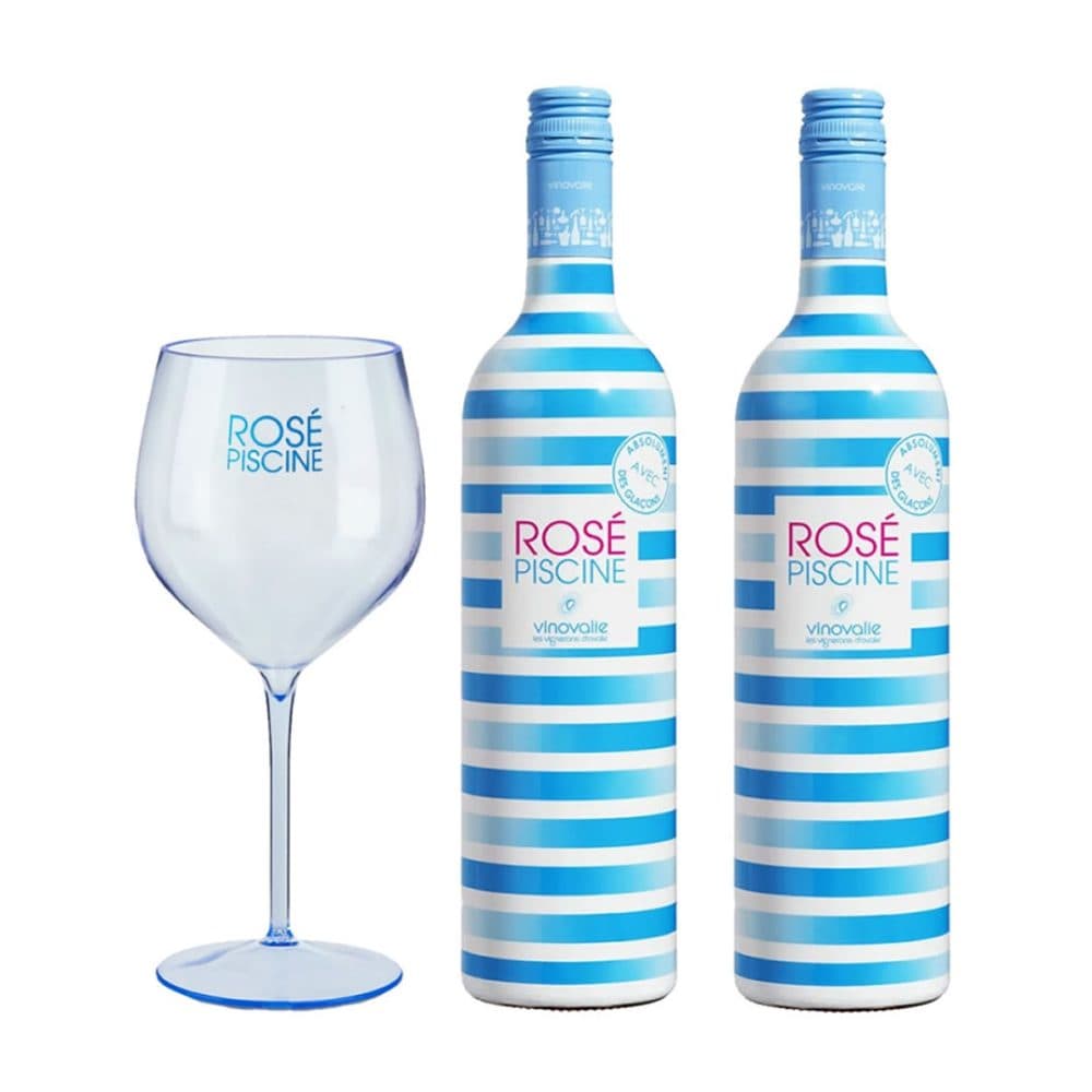 Kit Vino Rose Piscine 1 Copa 750ML