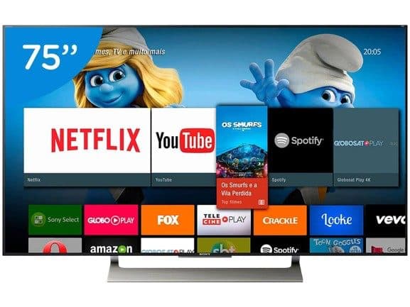Sony LED Uhd Vitrine XR75X90CL Google TV