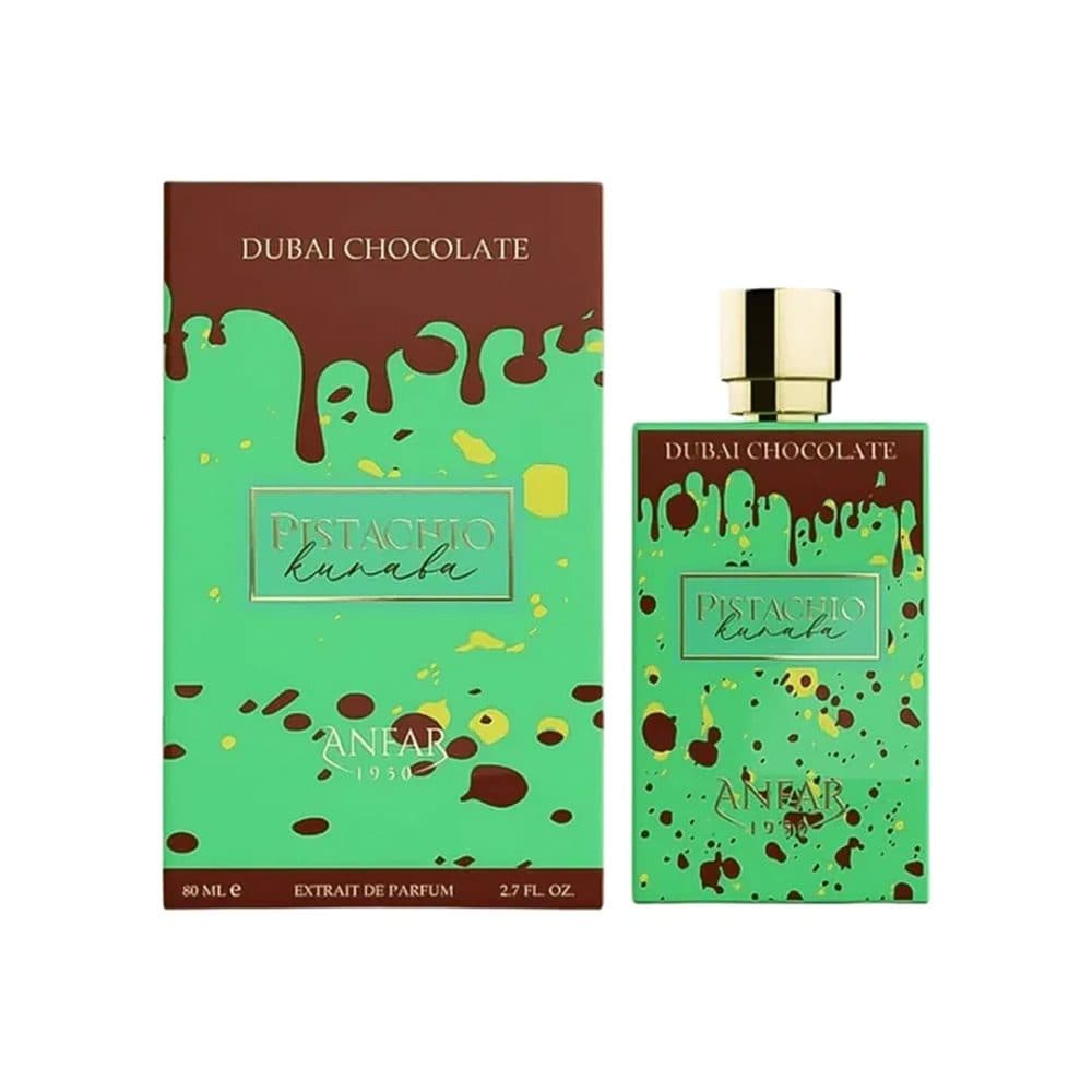 Anfar Dubai Chocolate Pistachio Kunafa De 80ML EXTRAIT