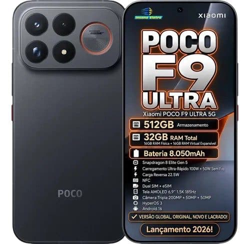 Xiaomi Poco F9 Ultra 5G 512GB Black