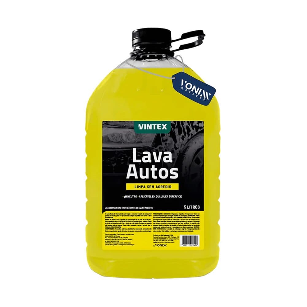Liquido Vonixx Vintex Shampoo Lava Auto 5LT