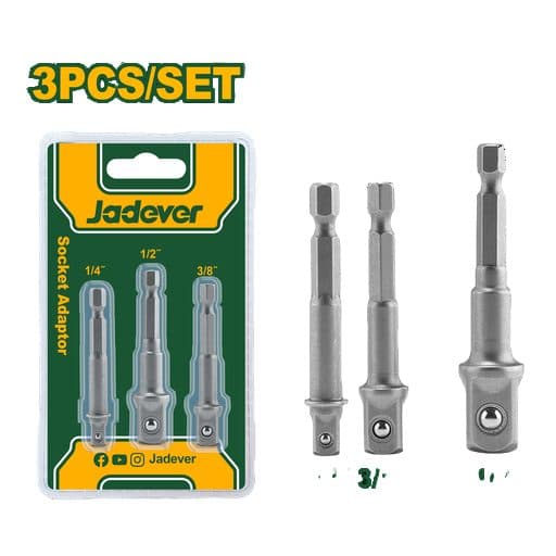 Kit Ponteira Bits Impacto Jadever 3PCS