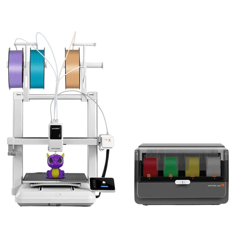 Impressora 3D Anycubic Kobra Combo Ace 2 Pro Fmd 260X260X260MM