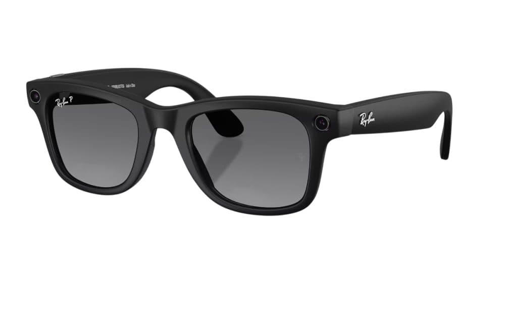 Oculos Ray Ban Meta Wayfarer G2 Matte Polar Grad Grap