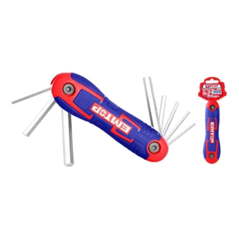 Kit Chave Allen Emtop 8PCS