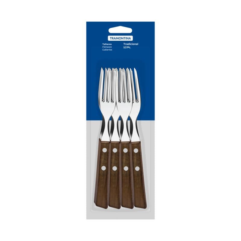 Tramontina Inox Madera 12P