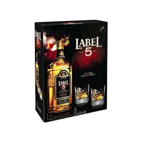 Bebida Whisky Label 5 Coffret 700ML