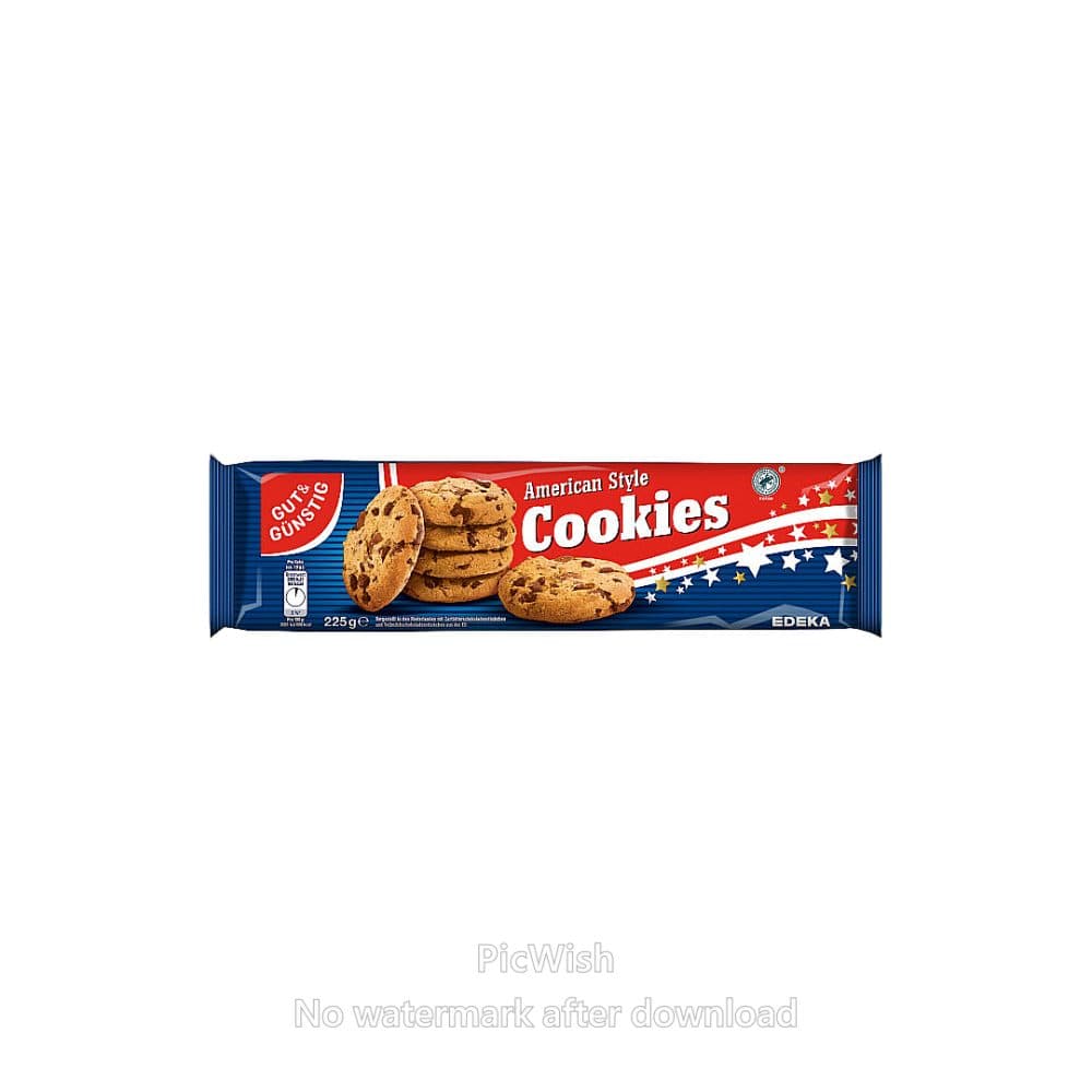 Biscoito Gut Gunsting American Style Cookies 225G