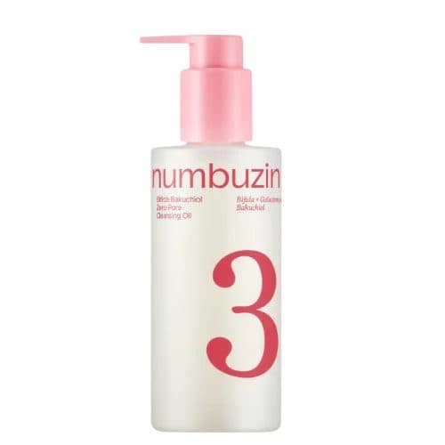 Limpieza Facial Numbuzin N03 Bifida Bakuchiol Zero Pore Oil 200ML