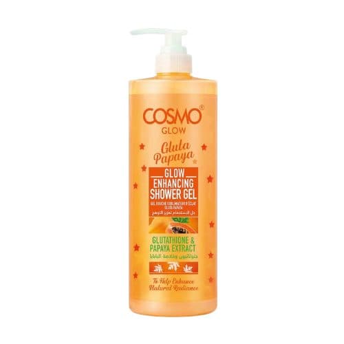 Sabonete Liquido Cosmo Glow White Gluta Papaya Shower Gel 1LT