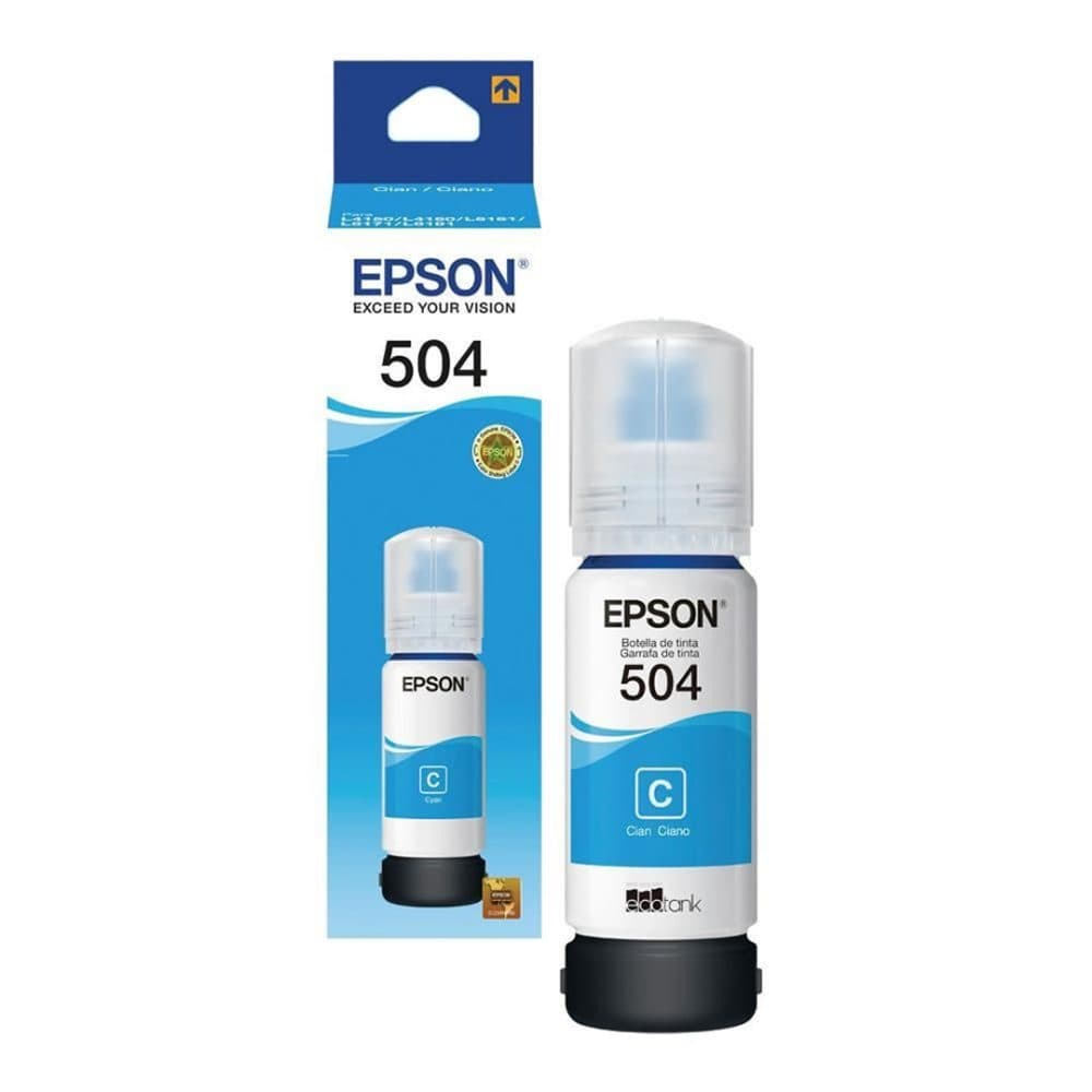 Tinta Para Impresora Epson 220 Cyan