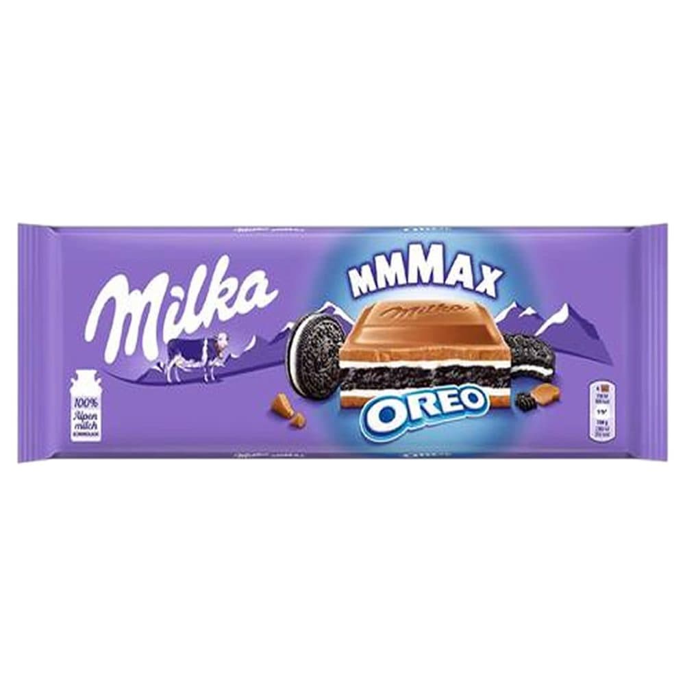 Barra De Chocolate Milka Oreo