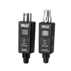 Microfone Transmissor Blg Wl 54 Fio Xlr Uhf