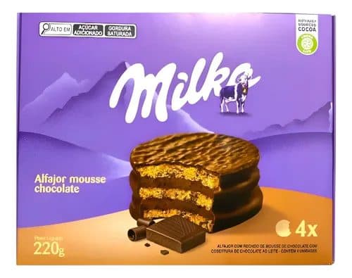 Alfajor Milka Mouse 220G Cx