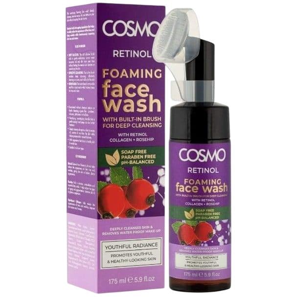 Limpador Facial Cosmo Retinol Foaming Face Wash Escoba 175ML