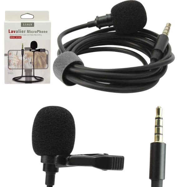 Microfone P2 Aux