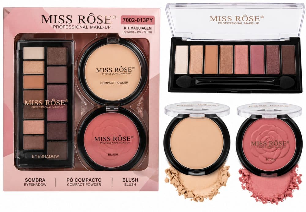 Kit Maq Miss Rose Sombra Po Blush