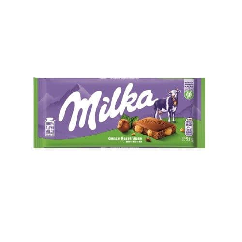 Chocolate Milka Genze Haselnusse Barra 95G