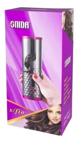 Modelador De Cachos Bateria Onida Magic Lilas