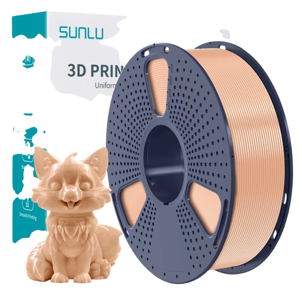 Filamento Impressora 3D Sunlu 3D Printer Petg Beige