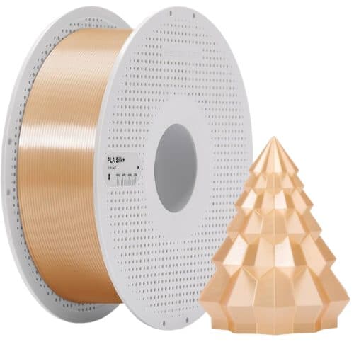 Filamento Impressora 3D Bambu Lab Pla Silk Plus Champagne