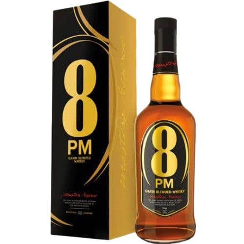 Beb Whisky Indiano 8PM Grain Blended 750ML
