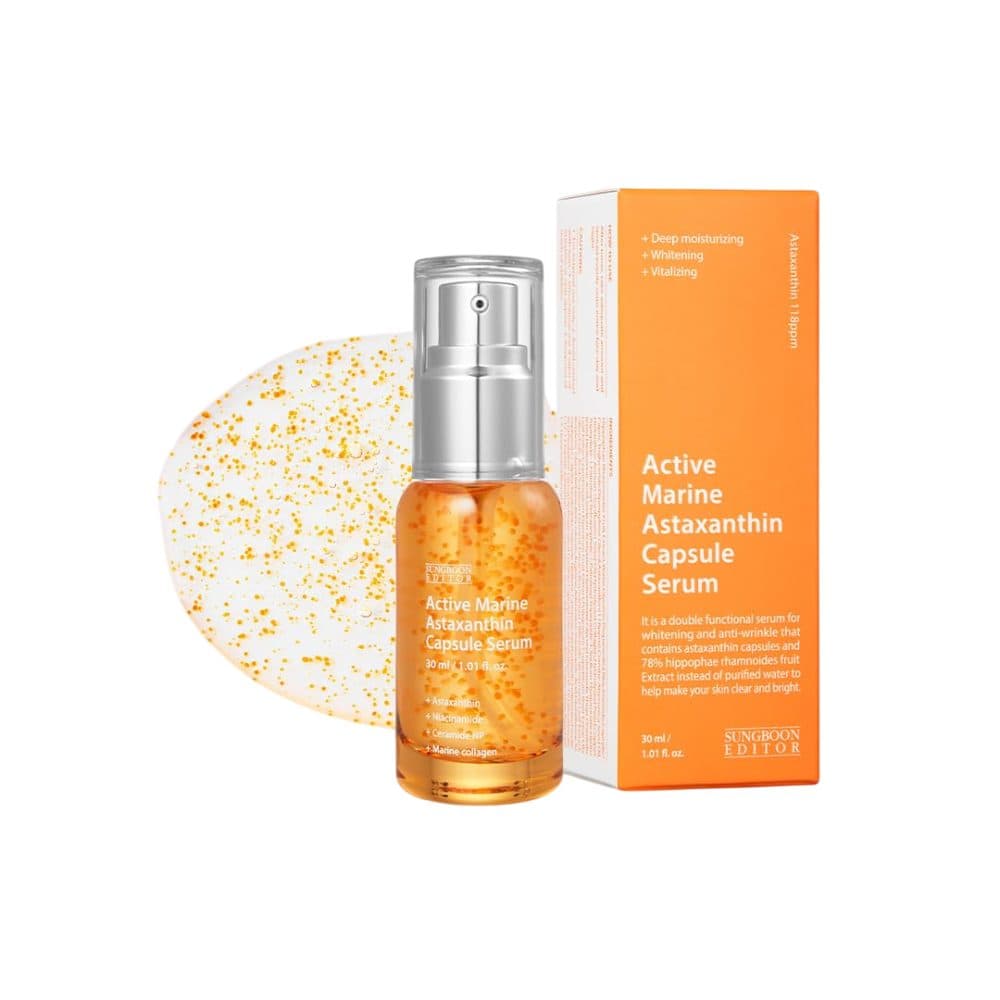 Serum Facial Sungboon Editor Active Marine Astaxanthi Capsule 703 30ML