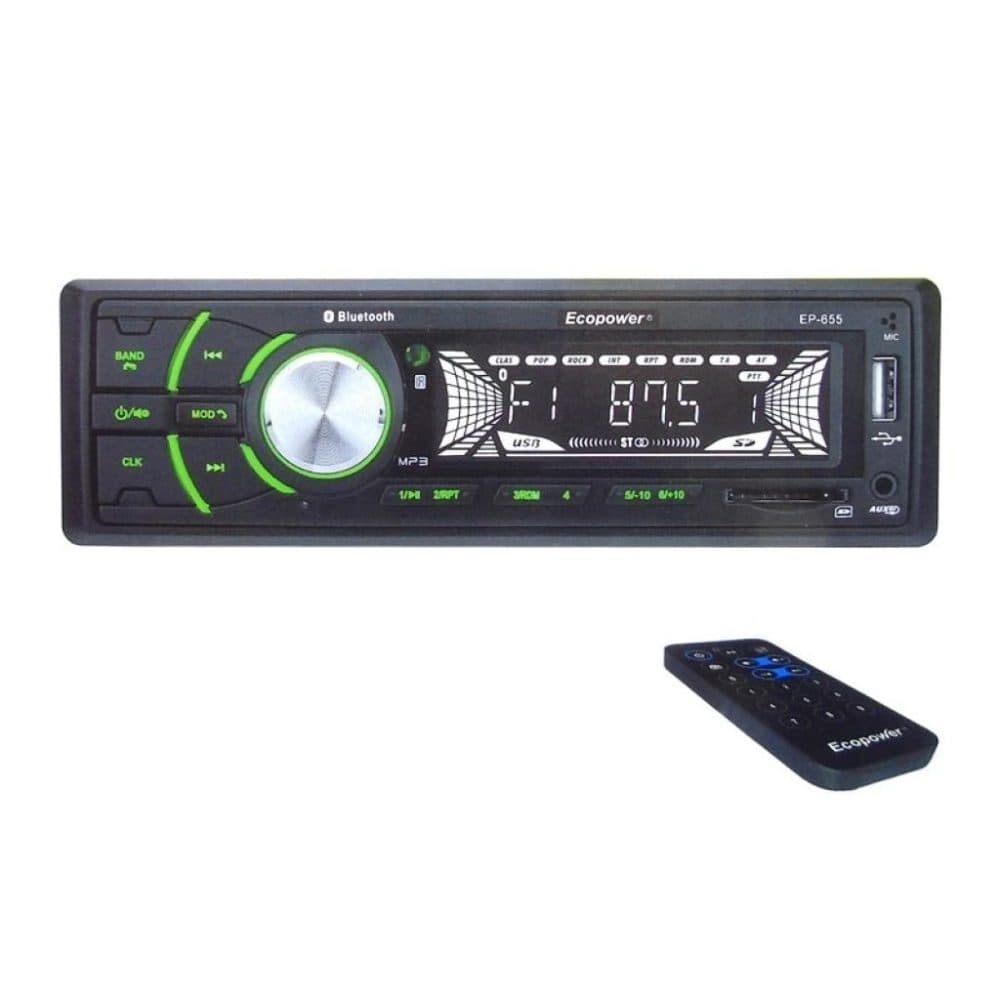 Radio Para Carro Ecopower