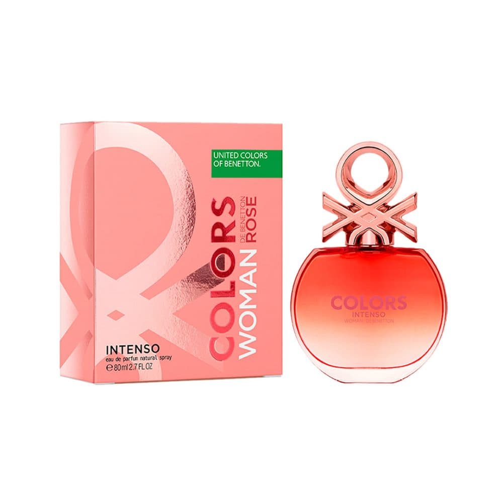 Benetton Colors Rose Intenso 80ML EDP Feminino